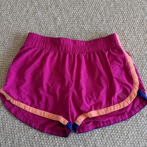 Gap Fit Magenta Pink Running Shorts Small
